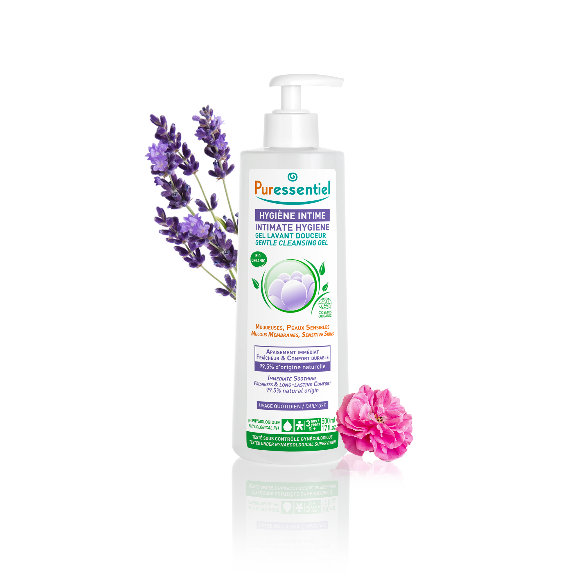Intimhygiene Sanftes Waschgel Bio-zertifiziert