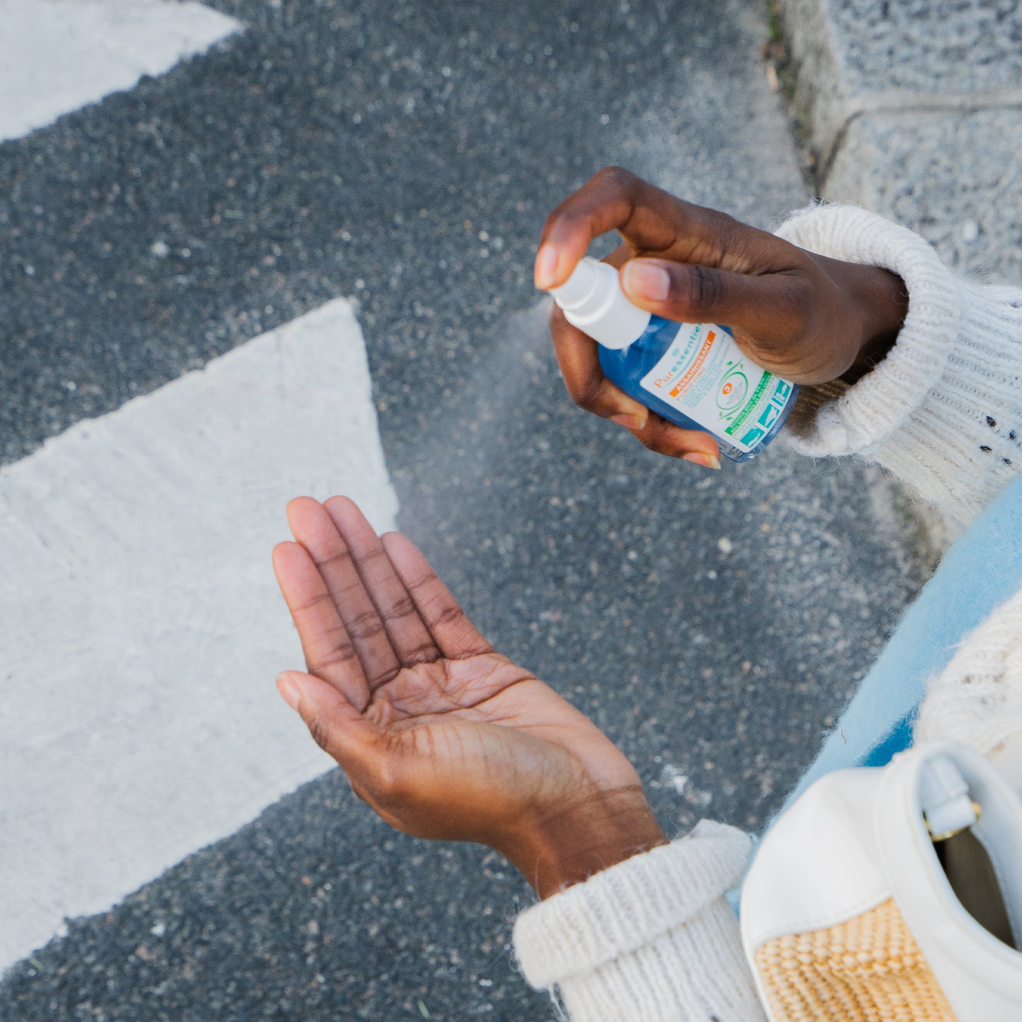 Antibakterielles Lotion Spray