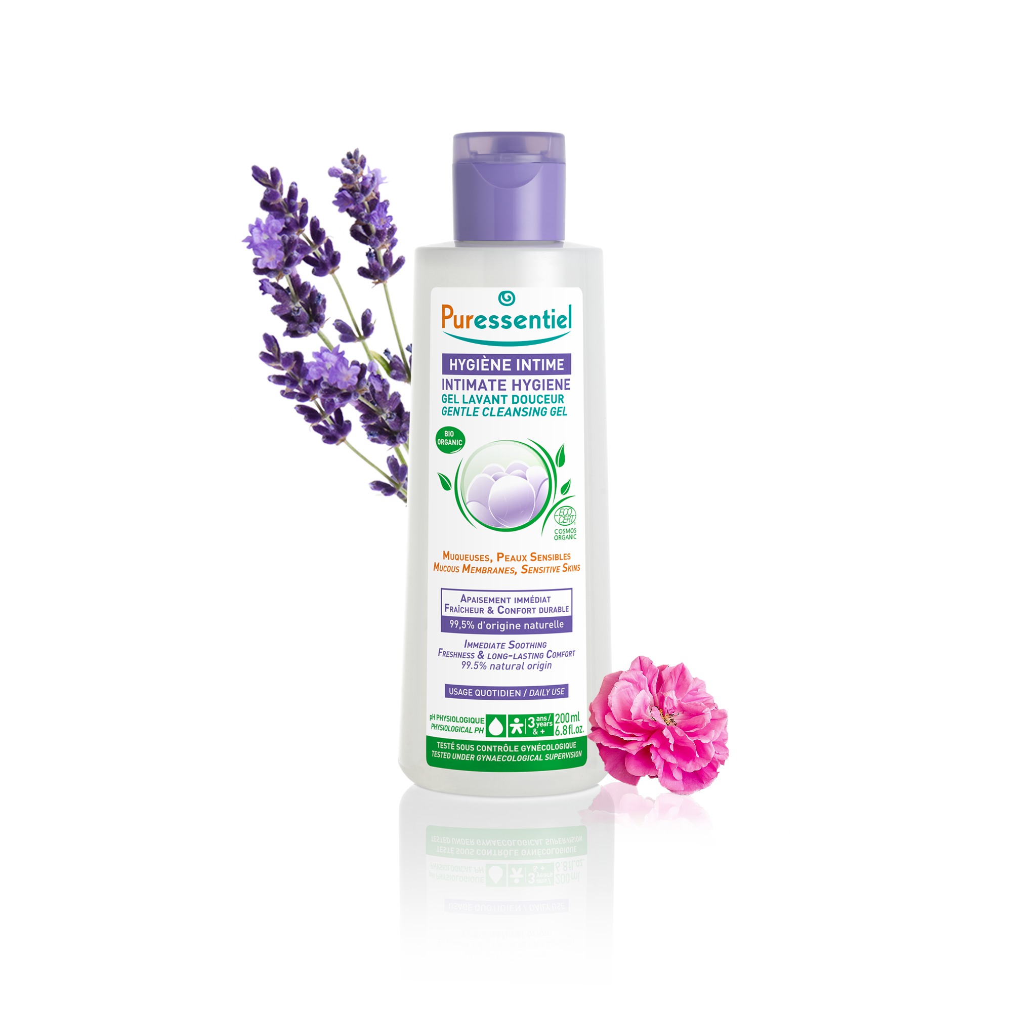 Intimhygiene Sanftes Waschgel Bio-zertifiziert