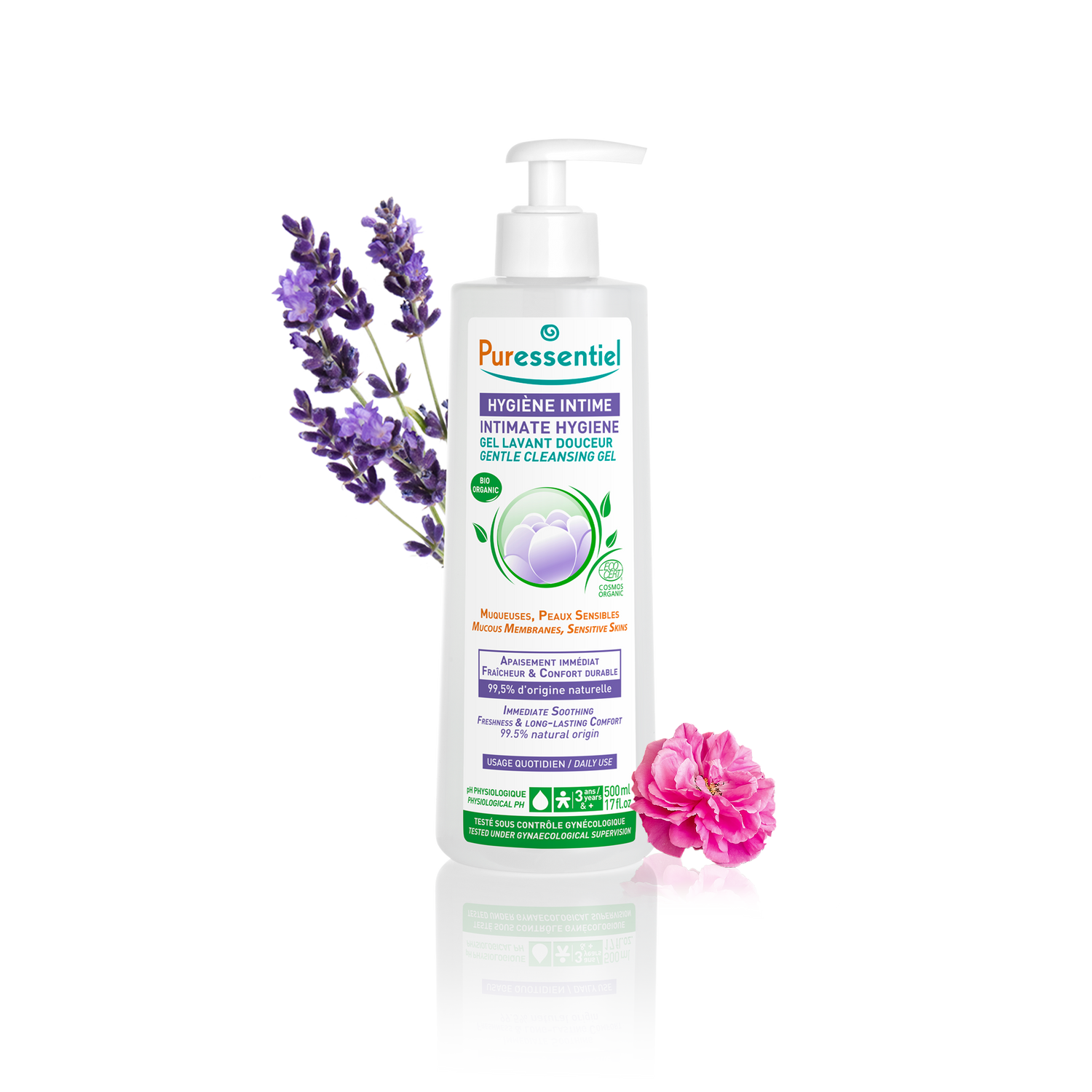 Intimhygiene Sanftes Waschgel Bio-zertifiziert