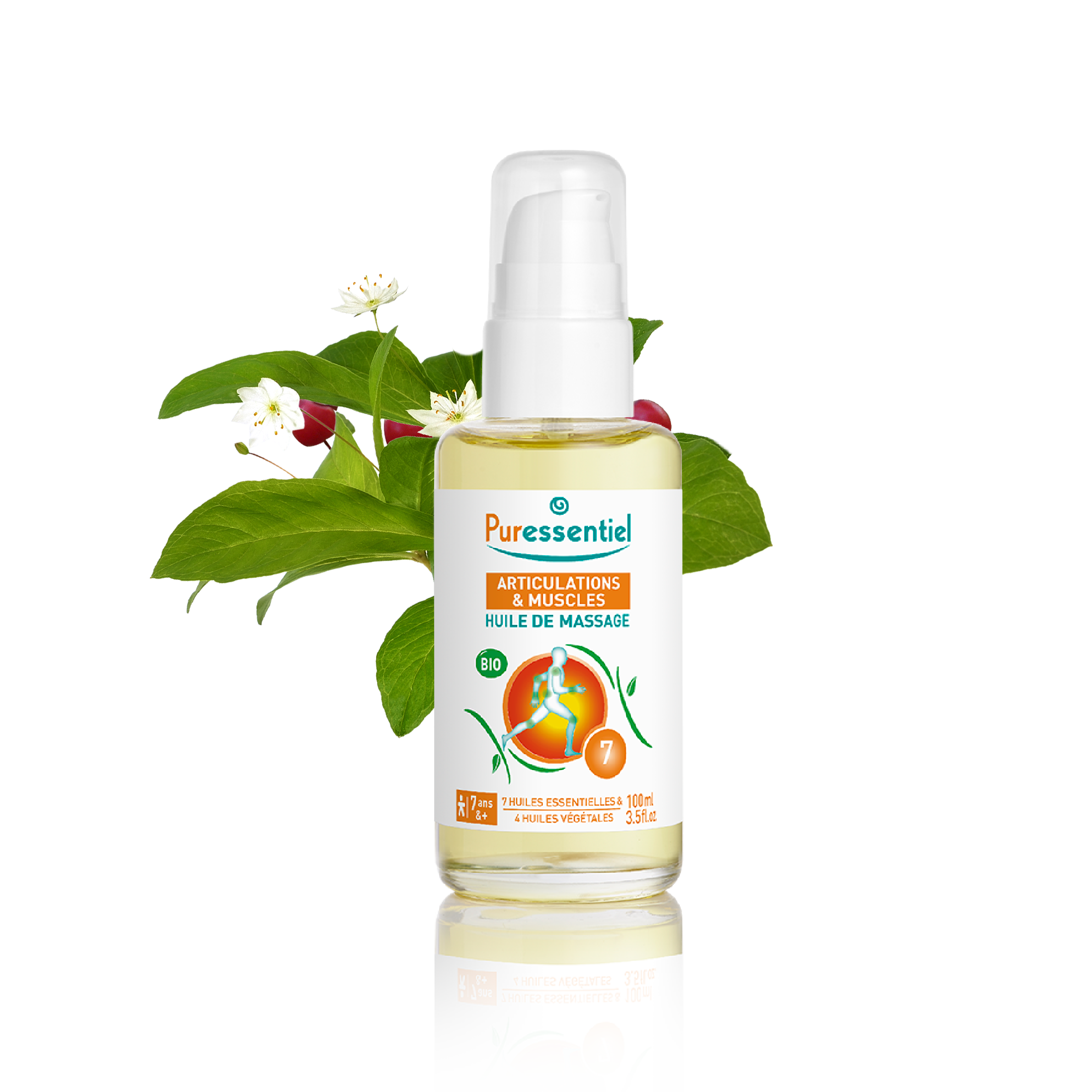 Muskelanstrengung Bio Massageöl