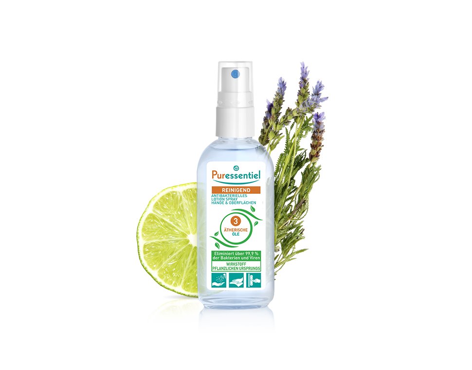 Antibakterielles Lotion Spray