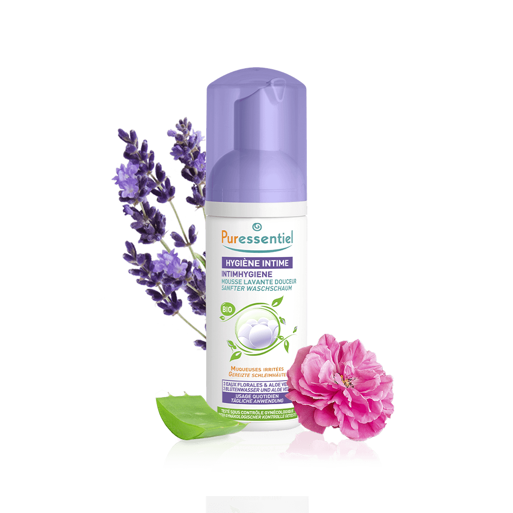 Intimhygiene Sanfter Waschschaum Bio-zertifiziert