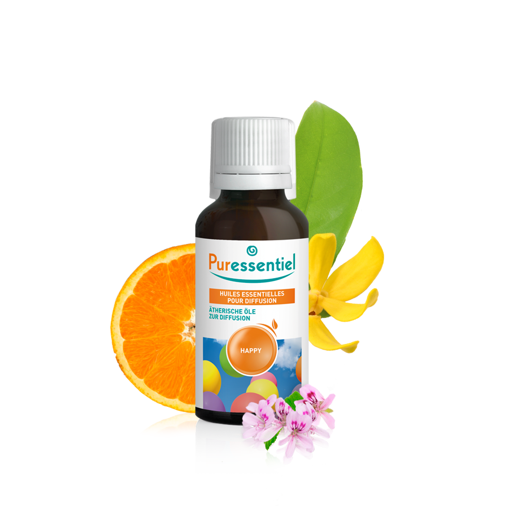 Ätherische Öle zur Diffusion Happy